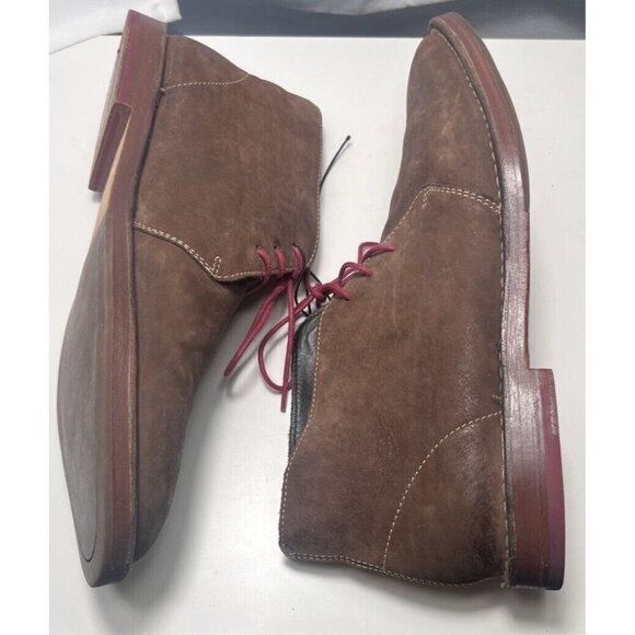 Cole Haan Men's Chukka Boots Size 10M Leather Dark Brown - Picture 7 of 7